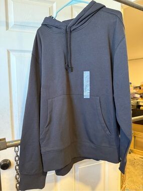 all in motion Black Pullover Hoodie with Kangaroo Pocket